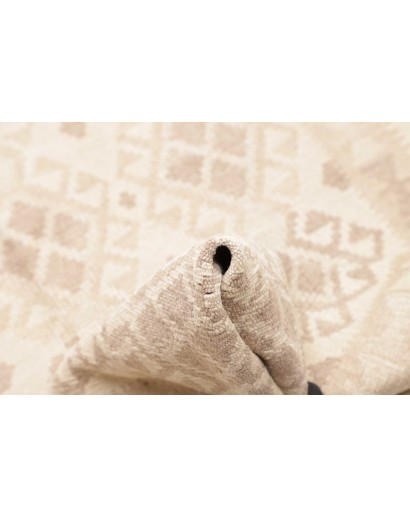 Tappeto Kilim Afghanistan bianco 77x284