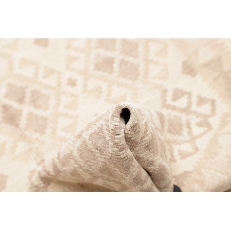 Tappeto Kilim Afghanistan bianco 77x284