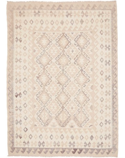 Tappeto Kilim Afghanistan bianco 170x232
