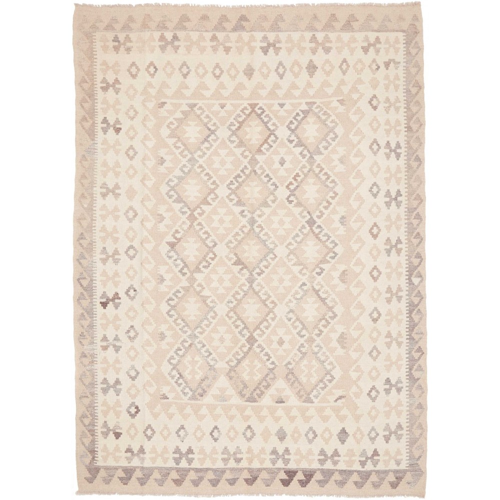 Tappeto Kilim Afghanistan bianco 170x232