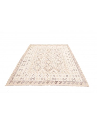Tappeto Kilim Afghanistan bianco 170x232