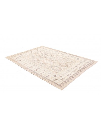Tappeto Kilim Afghanistan bianco 170x232
