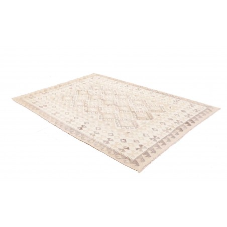Tappeto Kilim Afghanistan bianco 170x232