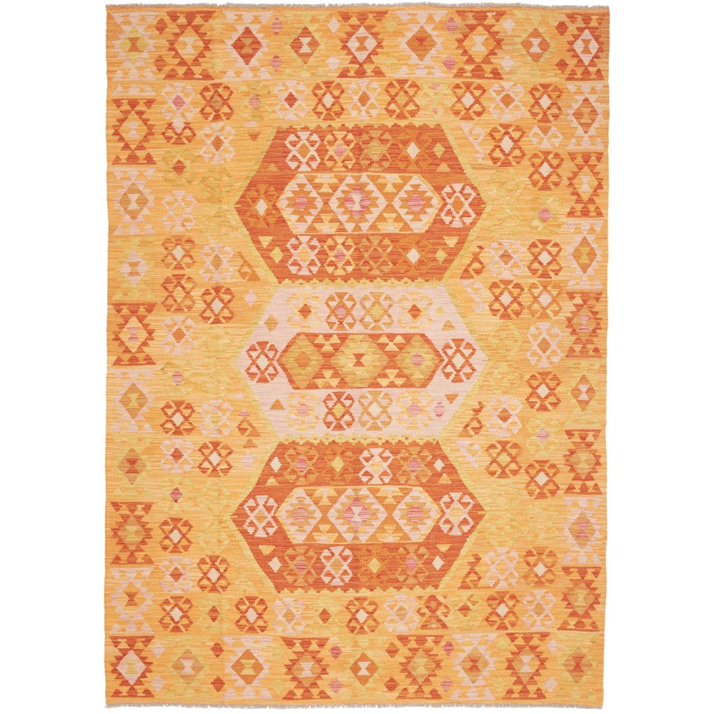 Tappeto Kilim Afghanistan marrone 177x250