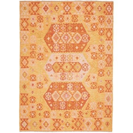 Tappeto Kilim Afghanistan marrone 177x250