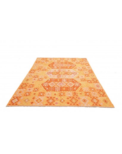 Tappeto Kilim Afghanistan marrone 177x250