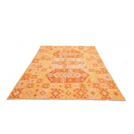 Tappeto Kilim Afghanistan marrone 177x250