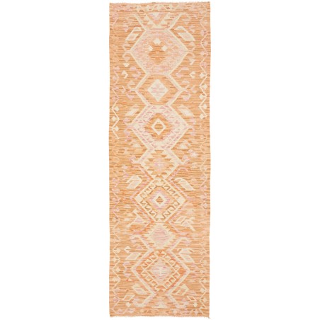 Tappeto Kilim Afghanistan marrone arancione 74x240