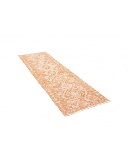 Tappeto Kilim Afghanistan marrone arancione 74x240