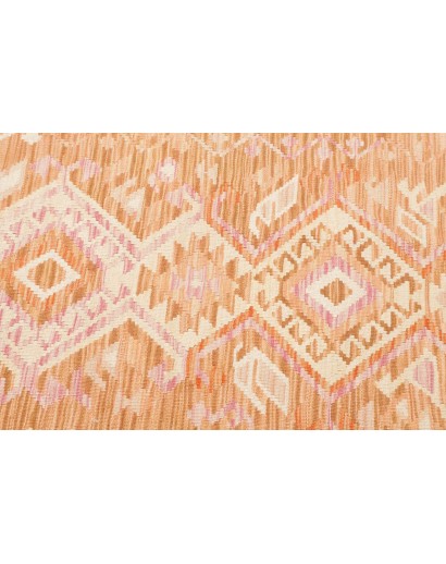 Tappeto Kilim Afghanistan marrone arancione 74x240