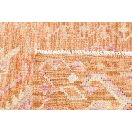 Tappeto Kilim Afghanistan marrone arancione 74x240