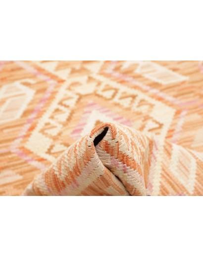 Tappeto Kilim Afghanistan marrone arancione 74x240