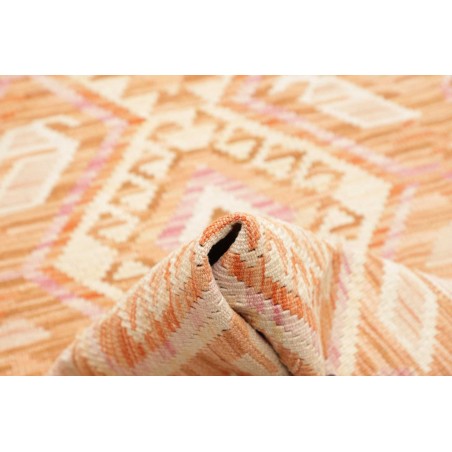 Tappeto Kilim Afghanistan marrone arancione 74x240