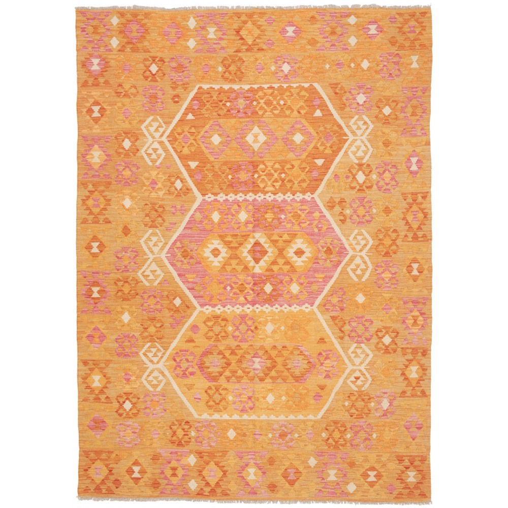 Tappeto Kilim Afghanistan marrone 176x247