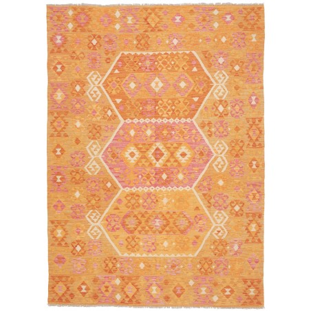 Tappeto Kilim Afghanistan marrone 176x247