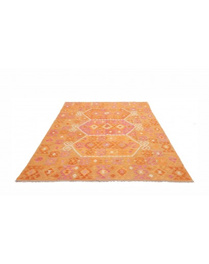 Tappeto Kilim Afghanistan marrone 176x247