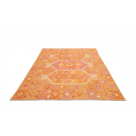 Tappeto Kilim Afghanistan marrone 176x247