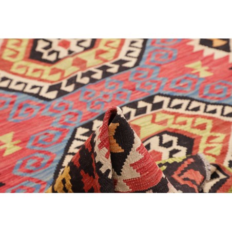 Tappeto Kilim Afghanistan marrone grigio 174x241