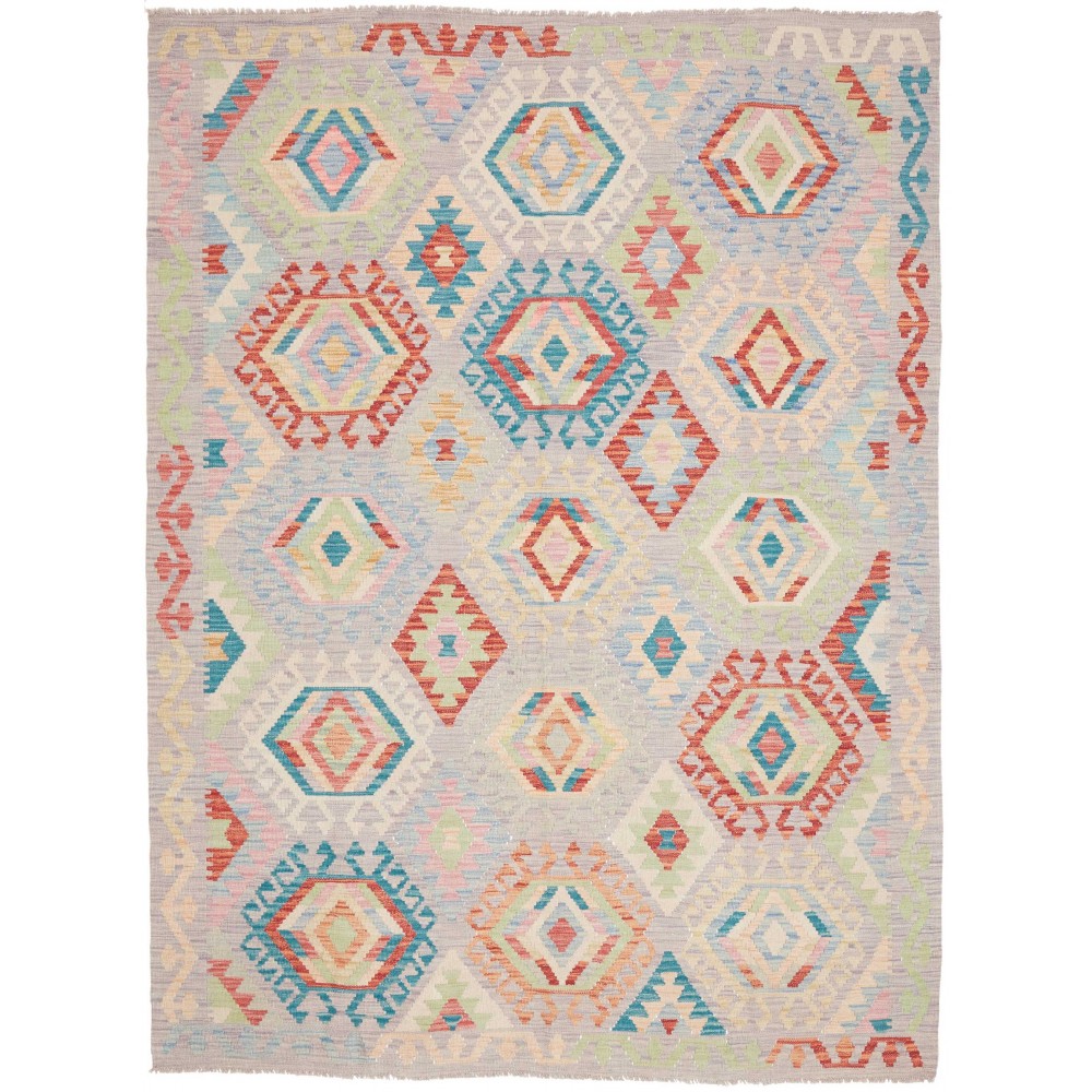Tappeto Kilim Afghanistan beige marrone 178x238