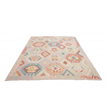 Tappeto Kilim Afghanistan beige marrone 178x238
