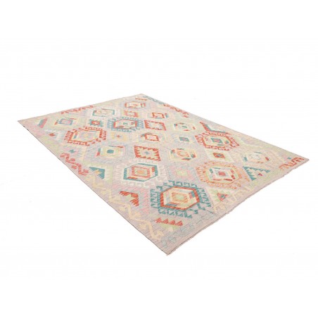 Tappeto Kilim Afghanistan beige marrone 178x238