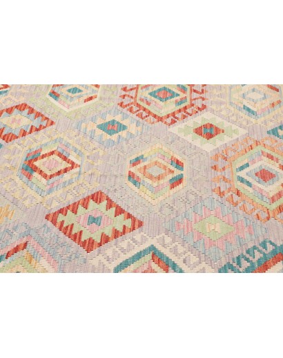 Tappeto Kilim Afghanistan beige marrone 178x238