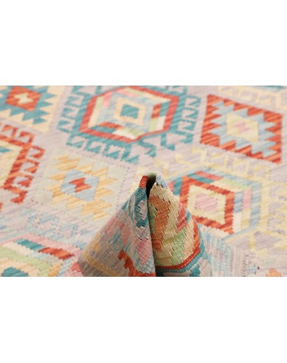 Tappeto Kilim Afghanistan beige marrone 178x238