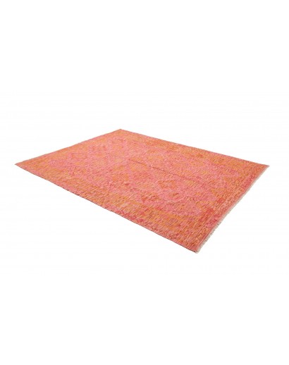Tappeto Kilim Afghanistan arancione rosso 184x244