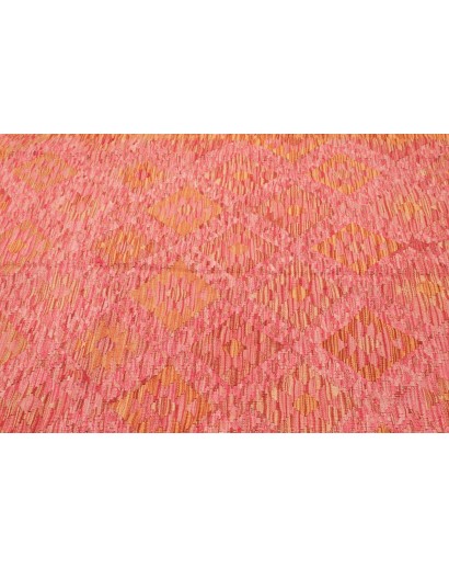 Tappeto Kilim Afghanistan arancione rosso 184x244