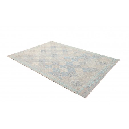 Tappeto Kilim Afghanistan bianco beige 175x244