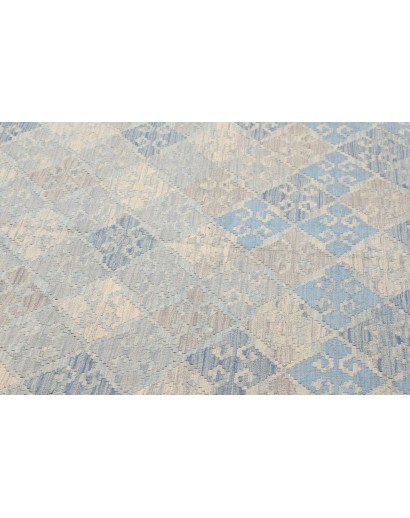 Tappeto Kilim Afghanistan bianco beige 175x244