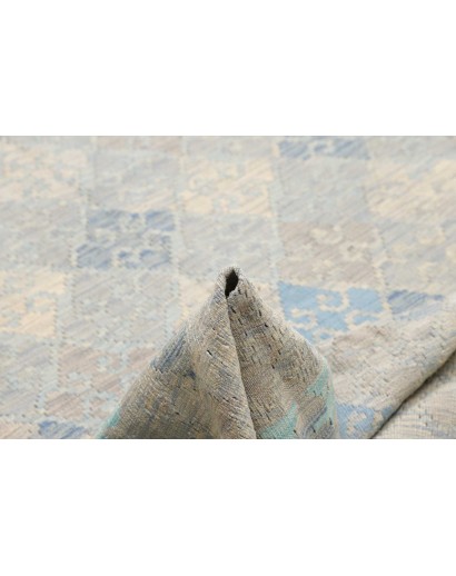 Tappeto Kilim Afghanistan bianco beige 175x244