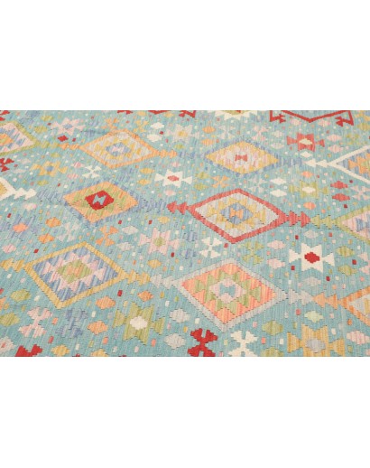 Tappeto Kilim Afghanistan beige giallo 175x243