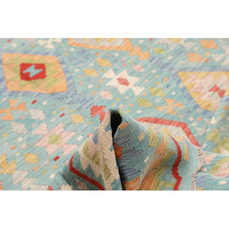 Tappeto Kilim Afghanistan beige giallo 175x243