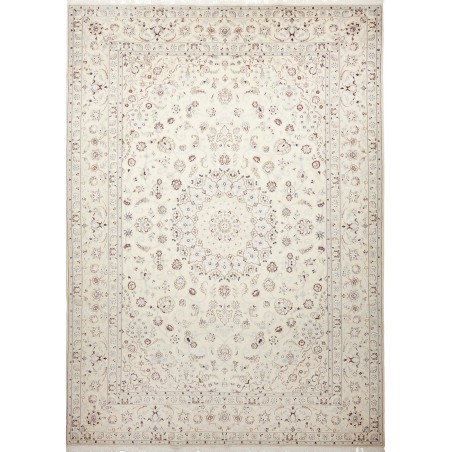 Tappeto Nain 9La Persia bianco verde 256x355