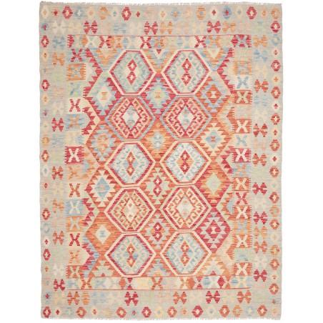 Tappeto Kilim Afghanistan marrone beige 182x231