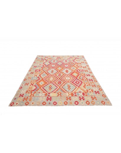 Tappeto Kilim Afghanistan marrone beige 182x231