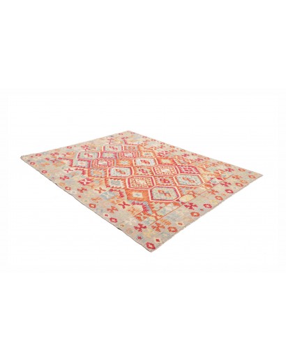 Tappeto Kilim Afghanistan marrone beige 182x231