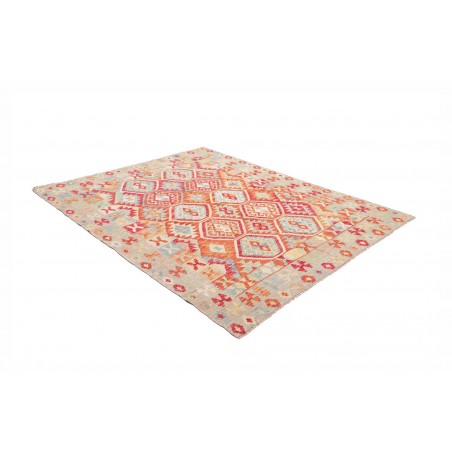 Tappeto Kilim Afghanistan marrone beige 182x231