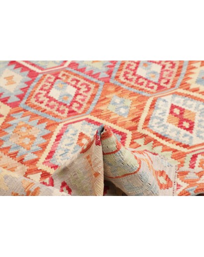 Tappeto Kilim Afghanistan marrone beige 182x231