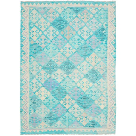 Tappeto Kilim Afghanistan beige bianco 177x240