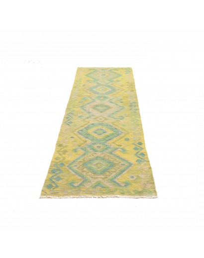 Tappeto Kilim Afghanistan marrone beige 75x247