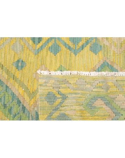 Tappeto Kilim Afghanistan marrone beige 75x247