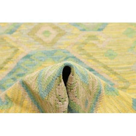 Tappeto Kilim Afghanistan marrone beige 75x247