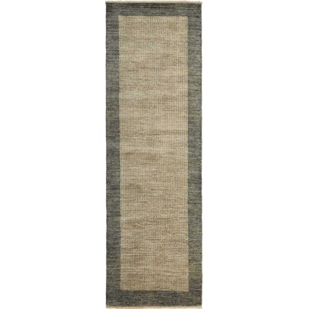 Tappeto Shayan Pakistan bianco grigio 79x299