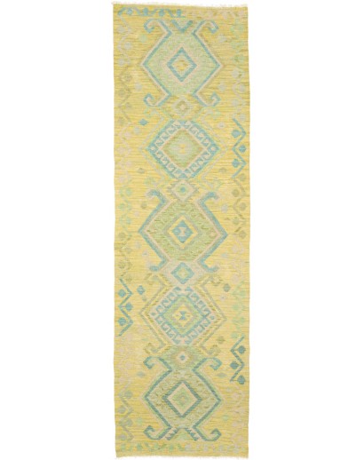 Tappeto Kilim Afghanistan marrone beige 73x247