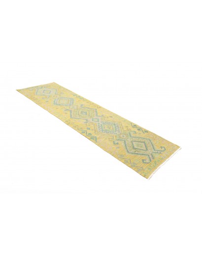 Tappeto Kilim Afghanistan marrone beige 73x247