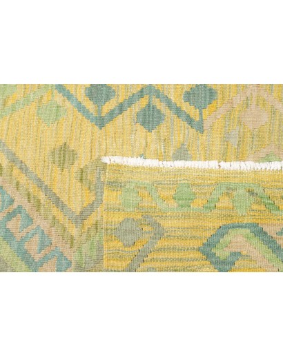 Tappeto Kilim Afghanistan marrone beige 73x247
