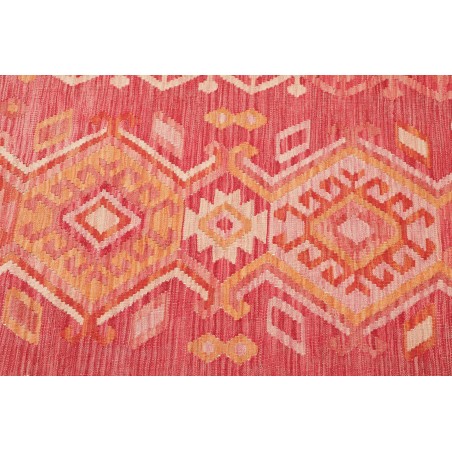 Tappeto Kilim Afghanistan arancione 88x296
