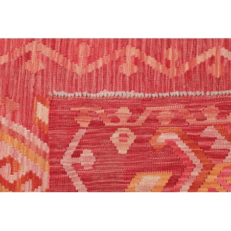 Tappeto Kilim Afghanistan arancione 88x296